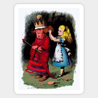 Alice and the Red Queen Magnet